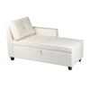 16 years manufactory latest new design storage living room chaise lounge