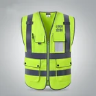 Qsttraffic Custom Economy Reflective Construction Safety Vest
