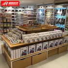 Miniso Grocery advertising display stand metallic promotion roller food display stand accessories kids toy floor store stand