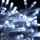 Led Beads String Lights Battery Powered Copper Wire Led String Lights Christmas