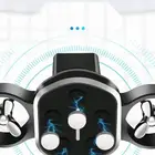 Phone 2021 Universal ABS Mobile Phone Car Mount 360 Degree Rotating Dual Air Vent Car Phone Holder
