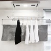 Smart home custom automatic hot air ceiling wall mounted laundry dryer rack clothes folding hangers machine foldable cloth dryin