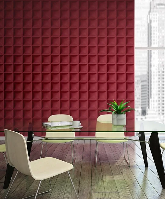 Bedroom wallpaper home decoration 3d pvc wall panels for wall decoration 3d room decoration
