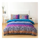 Hot Selling Home Hotel Middle East Radium Printing Queen Quilt Cover Bedding Set