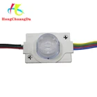 LED RGB injection module 1.5W 12V with lens outdoor sign lighting SMD LED module for light