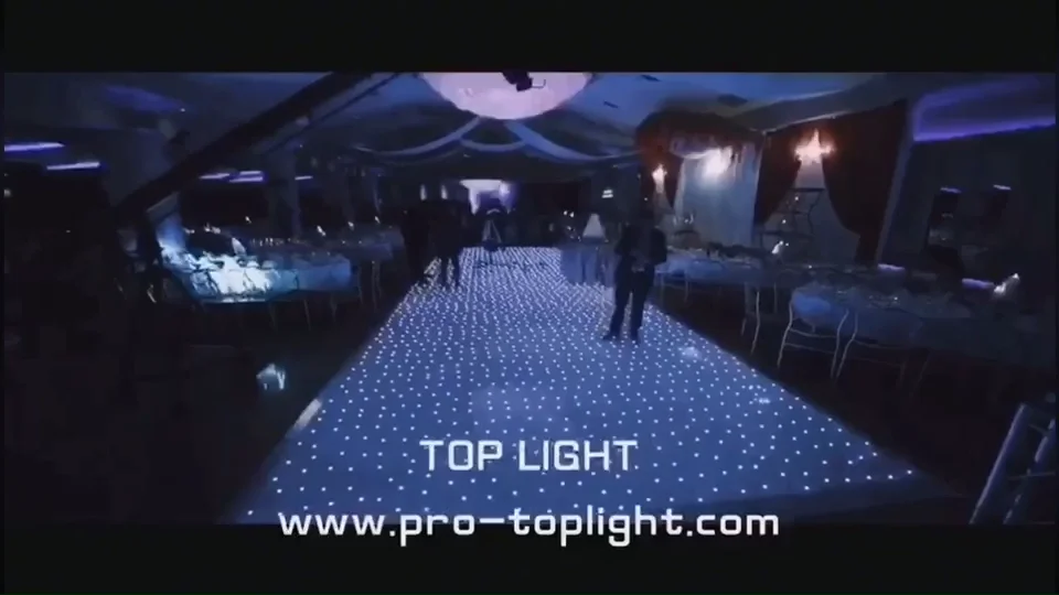 portable wedding starlit used led white light dance floor