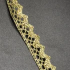 Lace Trim Lace Gold Or Custom Fancy Embroidered Polyester Chemical Lace Trim