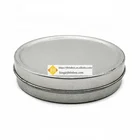 JH Elaborate round candle and wax tin box