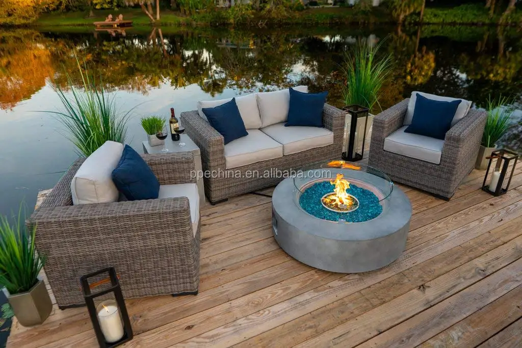 outdoor Gas fire pit for sale,fiber stone fire pit