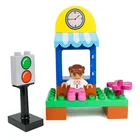 Toys Plastic Toy Train New Design Kids Car Toys Plastic Magnetic Blocks Toy Train Set For Boys Girls Gift