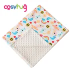 Home Blanket Bedding Baby Design Custom Newborn Toddler Minky Soft Breathable Bubble Swaddling Bedding Baby Blanket