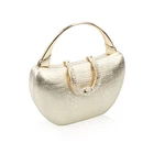 WHS Ladies crystal clutch bag silver evening bag