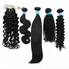Cheap Wholesale Unprocessed Brazilian Human Virgin Hair Weave Bundles, Cuticle Aligned Raw Hair In China