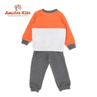 Breathable Toddler Clothes Baby Set Amotex Toddler Baby Cotton Clothes Boutique Boy Baby Clothing Set