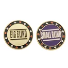 TEXAS Cards Chip Cover Protector+ Plastic Case Board Games Gift Big Blind Small Blind Poker Holder Coin Card Guard