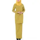 Hot Selling Woman Dresses Jubah Pastor Dubai Abaya With Baju Kaftan