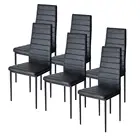 European modern synthetic leather dining chair for home hotel restaurant