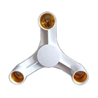 Bulb Socket E27 Bulb Socket Professional Lamp Holder Bulb Splitter E27 Adapter Socket