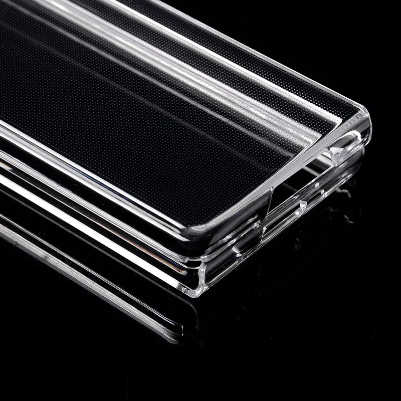 2020 New Phone Case Ultra-Thin Transparent Clear PC Hard Protective Case For Samsung Galaxy Z Fold 2 5G
