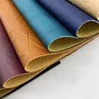 Leather tannery wholesale printed PVC synthetic leather for handbag and sofa material faux