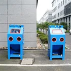 manual wet blast cabinets water blaster for rust remover