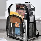 Pvc School Pvcpvc Backpack School Manufacturer Clear PVC School Backpack 0.3MM Transparent PVC Waterproof Backpack
