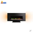 Wall mounted fireplace decor flame electric fireplace 220v 240v