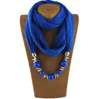 2019 Solid Jewelry Statement Necklace Pendant Scarf Head Scarves Women Foulard Femme Accessories Muslim Hijab
