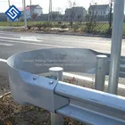 Graphic Customization Highway Enterprise Highway Guardrail Height Road Barrier Guardrail Beam In Highway