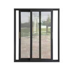 Aluminium commercial 100mm sliding glass door design China manufacturers