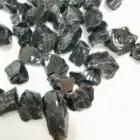 Glass Cullets Black Colour Glass Cullets For Landscaping Glass Mulch Terrazzo Aggregate Epoxy Floor 6-9mm