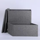 Wegifts pets storage two layers linen material foldable luxury pet stair for sofa and bed