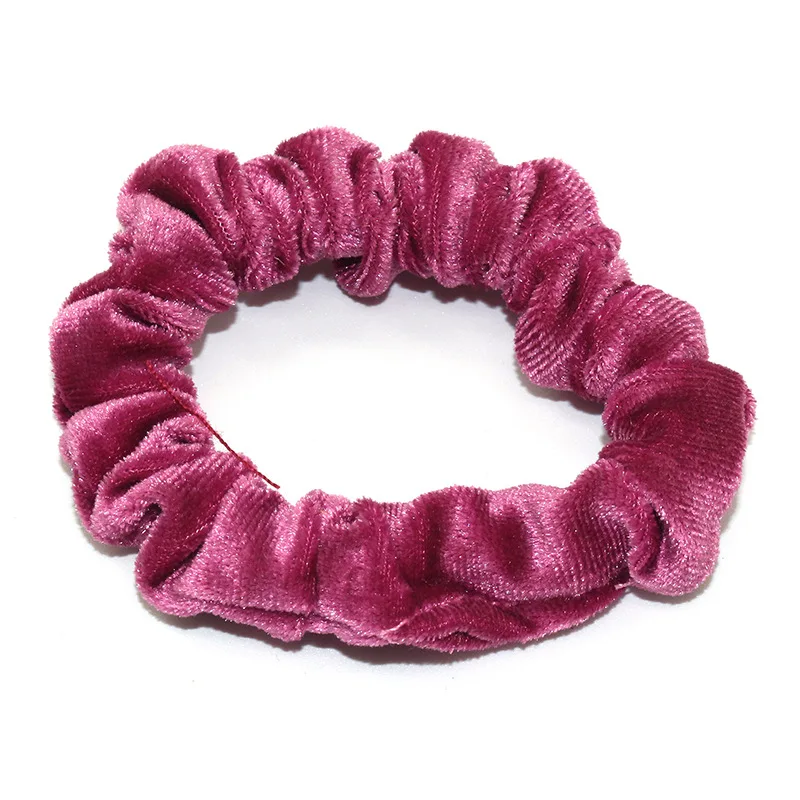 Fashion Korea Hair Scrunchies Velvet Elastic Hair Tie Scrunchy Bands Tie Rope Scrunchie Women Girls Hair Accessories