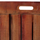 Retro Wooden Crate Vintage Wood Nesting Storage Case Box With Handle Decorative Shelf Organizer Tray Container Bin