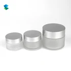 5-100ml Frosted cream cosmetic glass bottle factory price