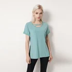 New loose casual sports top Korean short-sleeved T-shirt breathable dry fit shirt sport yoga dress