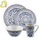3 Compartment Dinner Plates Melamine Kitchenware Chinese Tableware