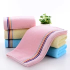 Plain Dyed Cotton Towel Wholesale 100% Cotton Custom Organic Cotton Towel Face Towel