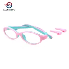 New Fashion Flexible Safety Kids Glasses Eyeglass Frames Detachable Optical Eyeglasses Spectacles Frames