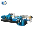 Haisi PP PE PET PC PBT ABS PVC Plastic Pellet Making Machine/Plastic Granules Twin Screw Extruder for Sale