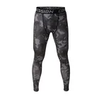 Custom design men running sports compression pants fitness leggins