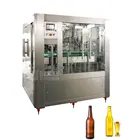 Automatic Glass Bottle Small Beer Filling Machine / Beer Rinser Filler Capper