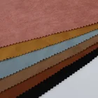 Hot sale poly spandex double face brushed faux suede garment fabric for jacket