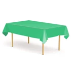 high quality plastic wedding recyclable disposable square table cloth