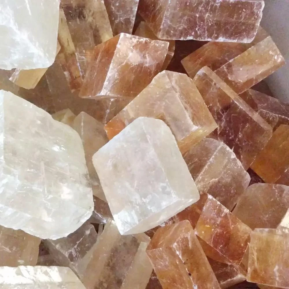 wholesale natural raw gemstone calcite crystal rough stones