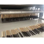 Pocky Stick biscuit enrobing machine Long thin Cookie Coating Machine chocolate Stick Covering Machine