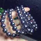 Wholesale natural crystal bracelet Terahertz magnetic stone bracelet for gift or souvenir