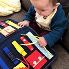 Toy Educational Felt Toddler Activity Baby Busy Board Toy Educational Bag For Toddlers Kids