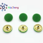 Huizhou Factory Supply Winter Popular Custom Alloy Metal Suede Button Jean Button for Coat / Dress