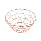 iron metal wire fruit and vegetable wicker basket holder